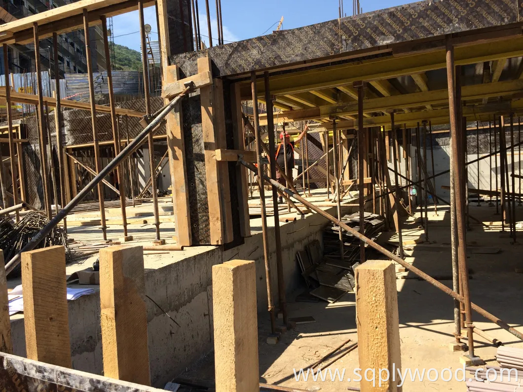 Consmos 3 Star 18mm Waterproof Melamine WBP Glue Film Faced Plywood for Construction